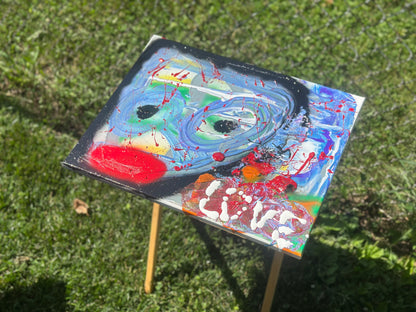 “Suspect of Love” A 16” x 20” Canvas by Rushed Antics
